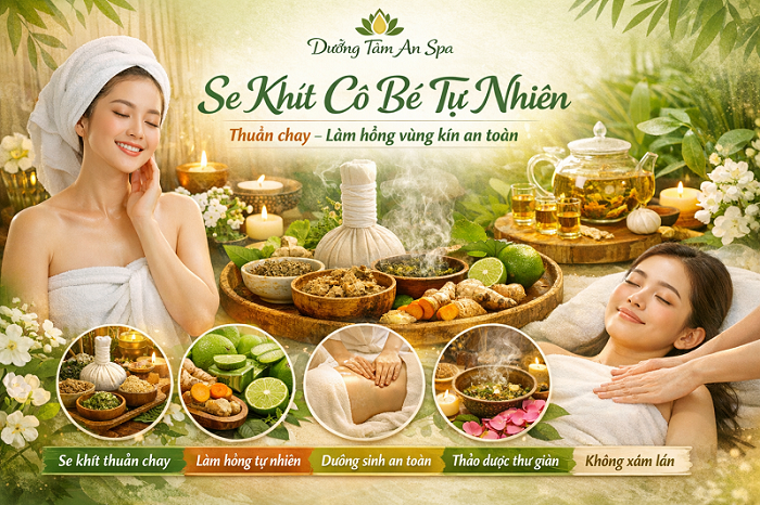 Se khít cô bé tự nhiên