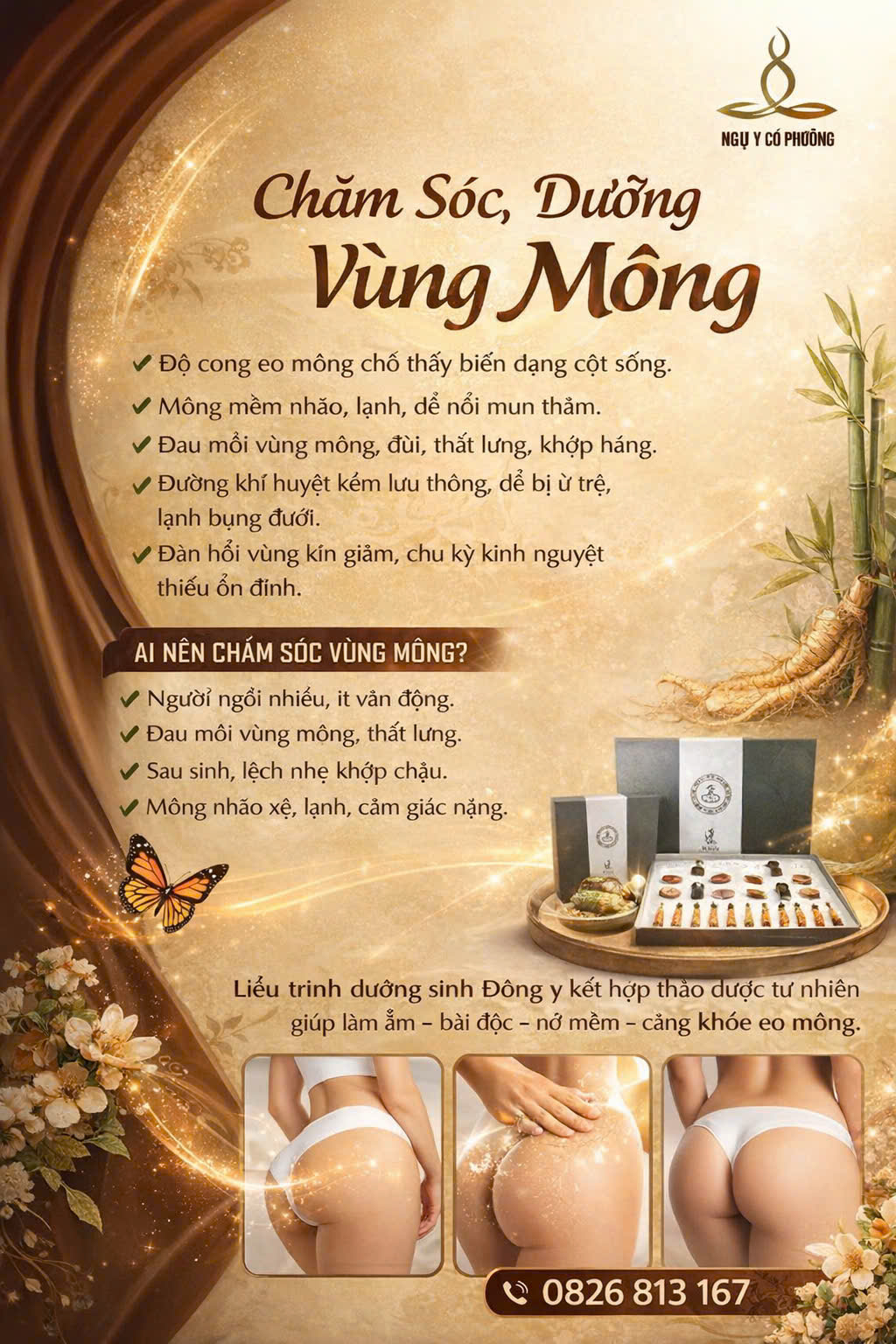 Chăm sóc vùng Mông – Hông chuyên sâu
