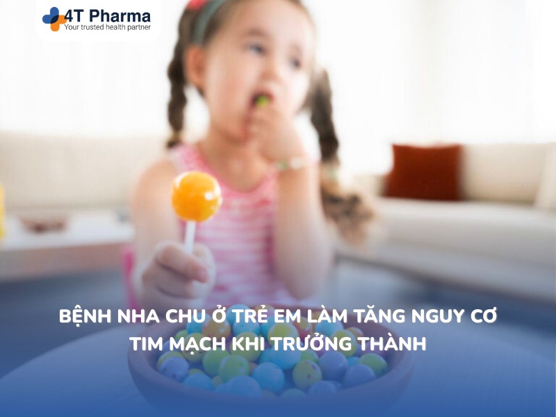 Bệnh nha chu ở trẻ em làm tăng nguy cơ tim mạch khi trưởng thành