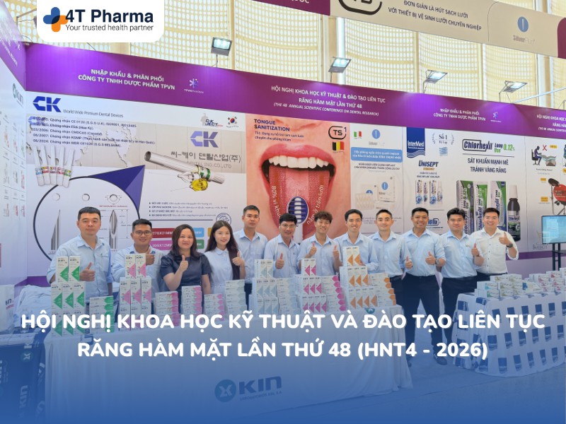 Hội nghị Khoa học Kỹ thuật và Đào tạo liên tục Răng Hàm Mặt (HNT4 - 2026)