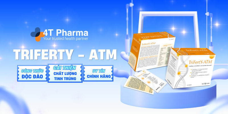 Triferty-ATM cải thiện chất lượng tinh trùng