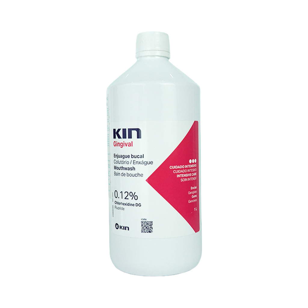 Nước súc miệng Kin Gingival chăm sóc nướu, nha chu, ngừa mảng bám, hôi miệng (250/1000ml)