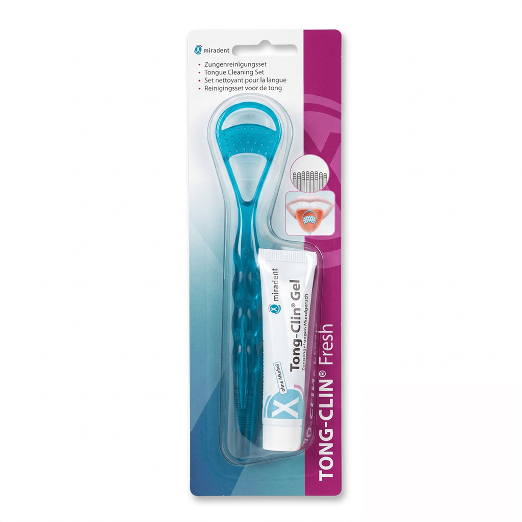 Tong-Clin Fresh bộ chăm sóc lưỡi giúp loại bỏ mảng bám và duy trì hơi thở thơm mát