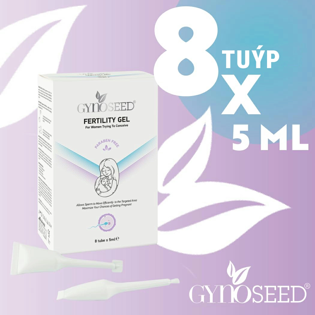Gel Fertility Gynoseed tăng tỉ lệ thụ thai tự nhiên (8 tuýp x 5 ml)