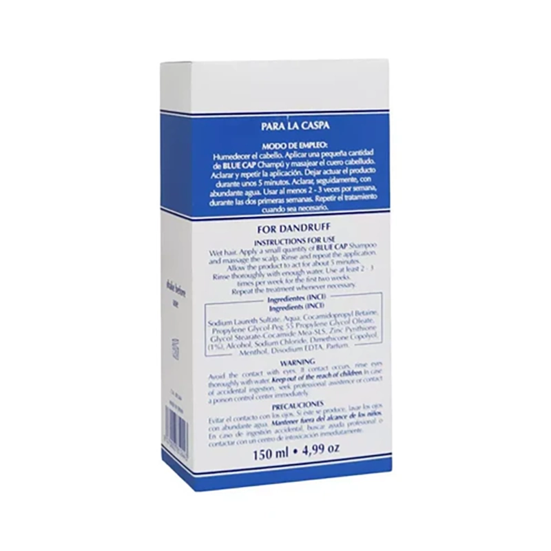 Blue Cap Shampoo dầu gội hỗ trợ viêm da tiết bã gàu, vảy nến (150 ml)