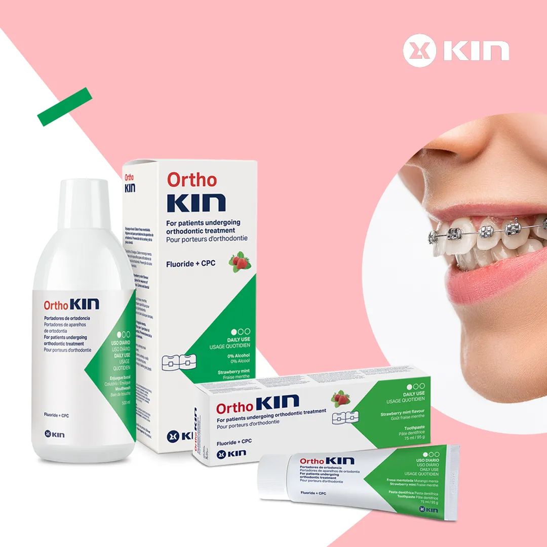 Kem đánh răng Ortho Kin cho răng niềng & chỉnh nha (75 ml / 95 g)