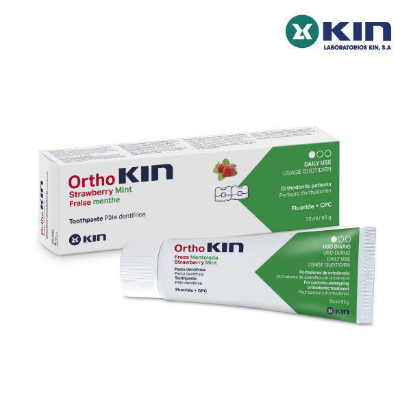 Kem đánh răng Ortho Kin cho răng niềng & chỉnh nha (75 ml / 95 g)