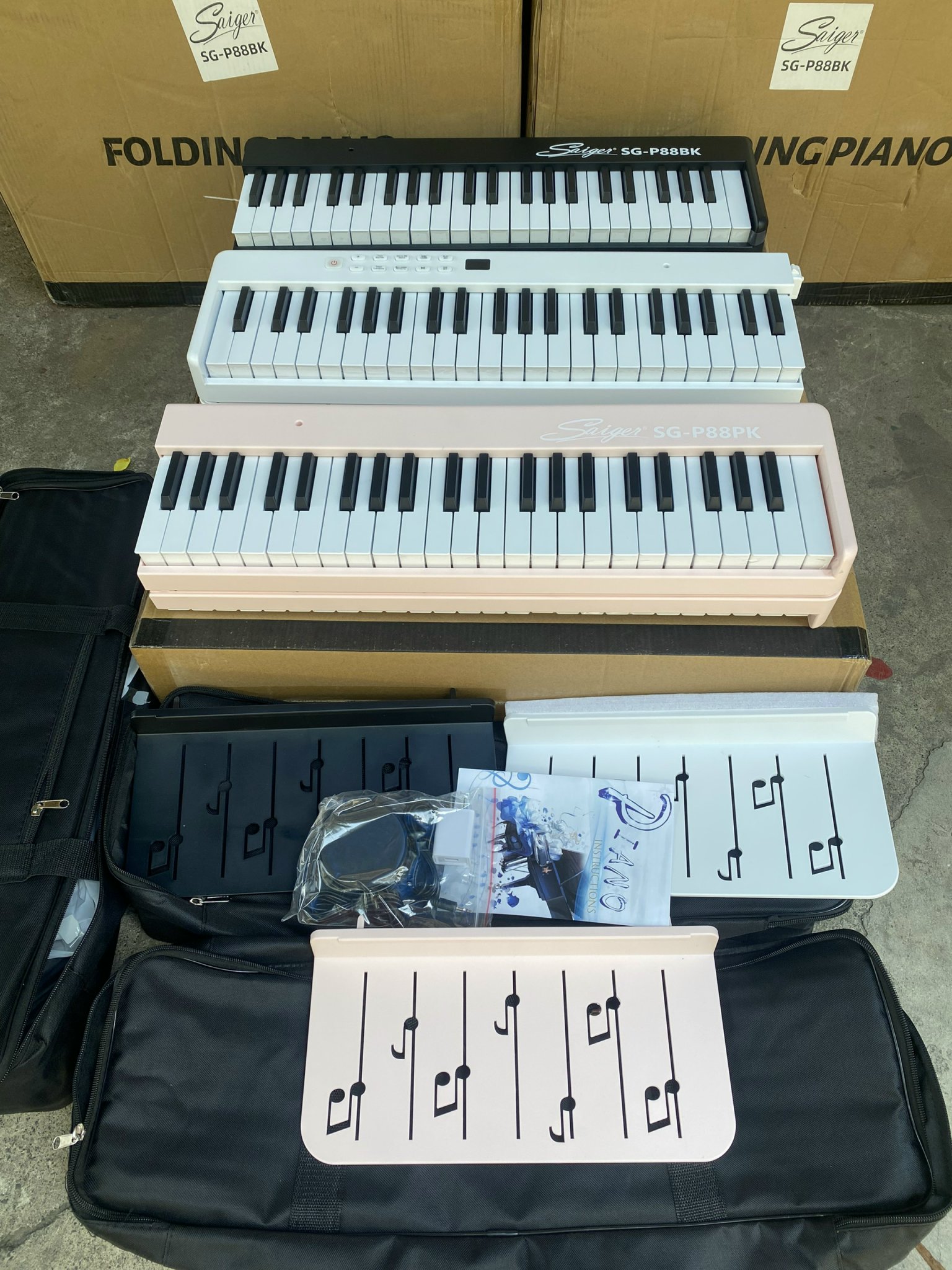 Đàn piano điện gập hãng Saiger SG-P88