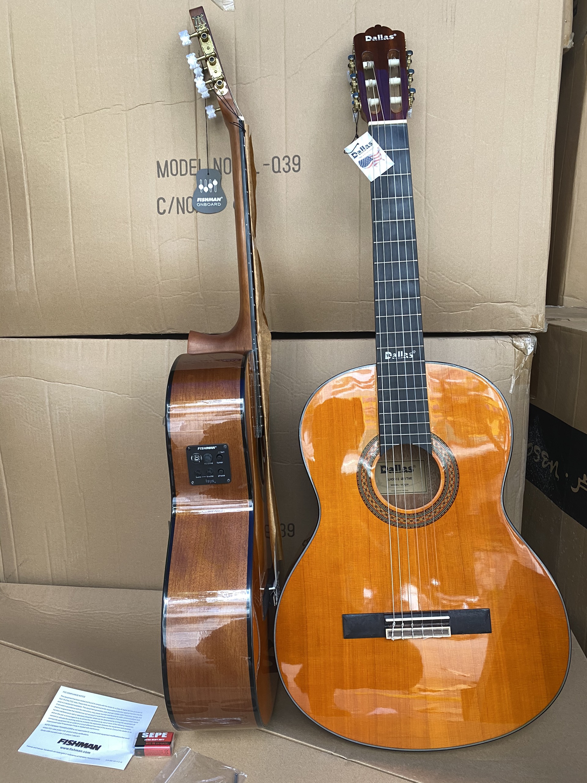 Đàn guitar classic Dallas DL-Q39CE