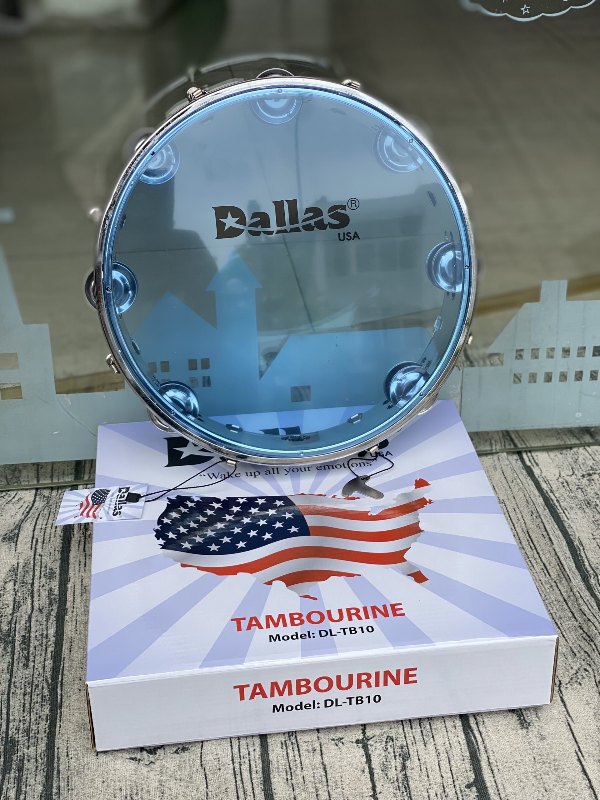 TRỐNG TAMBOURINE DALLAS DL-TB10