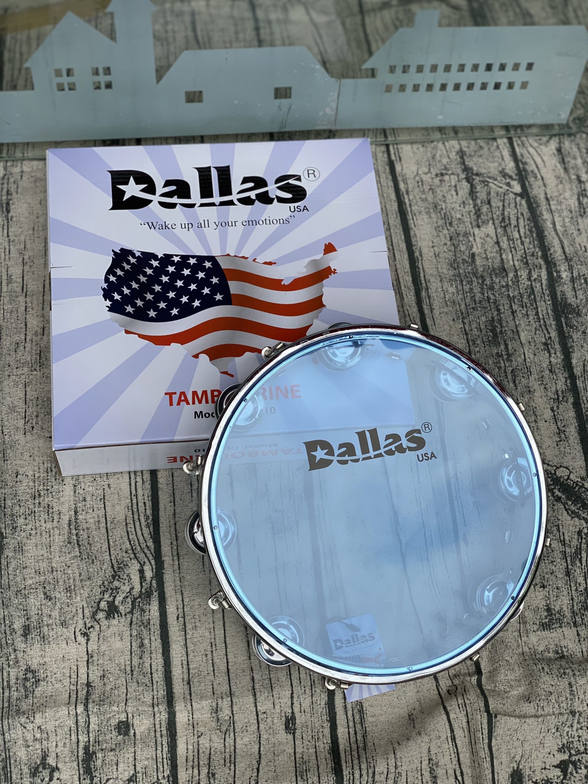 TRỐNG TAMBOURINE DALLAS DL-TB10