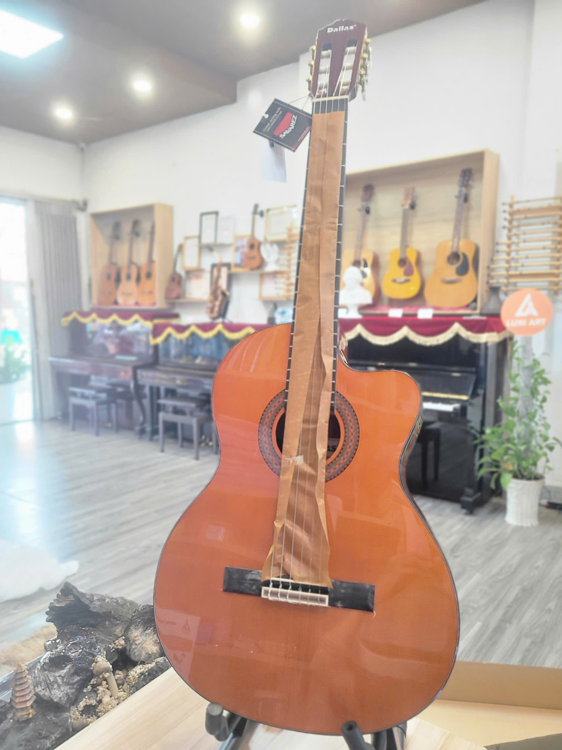 ĐÀN GUITAR CLASSIC DALLAS DL - C300EQ