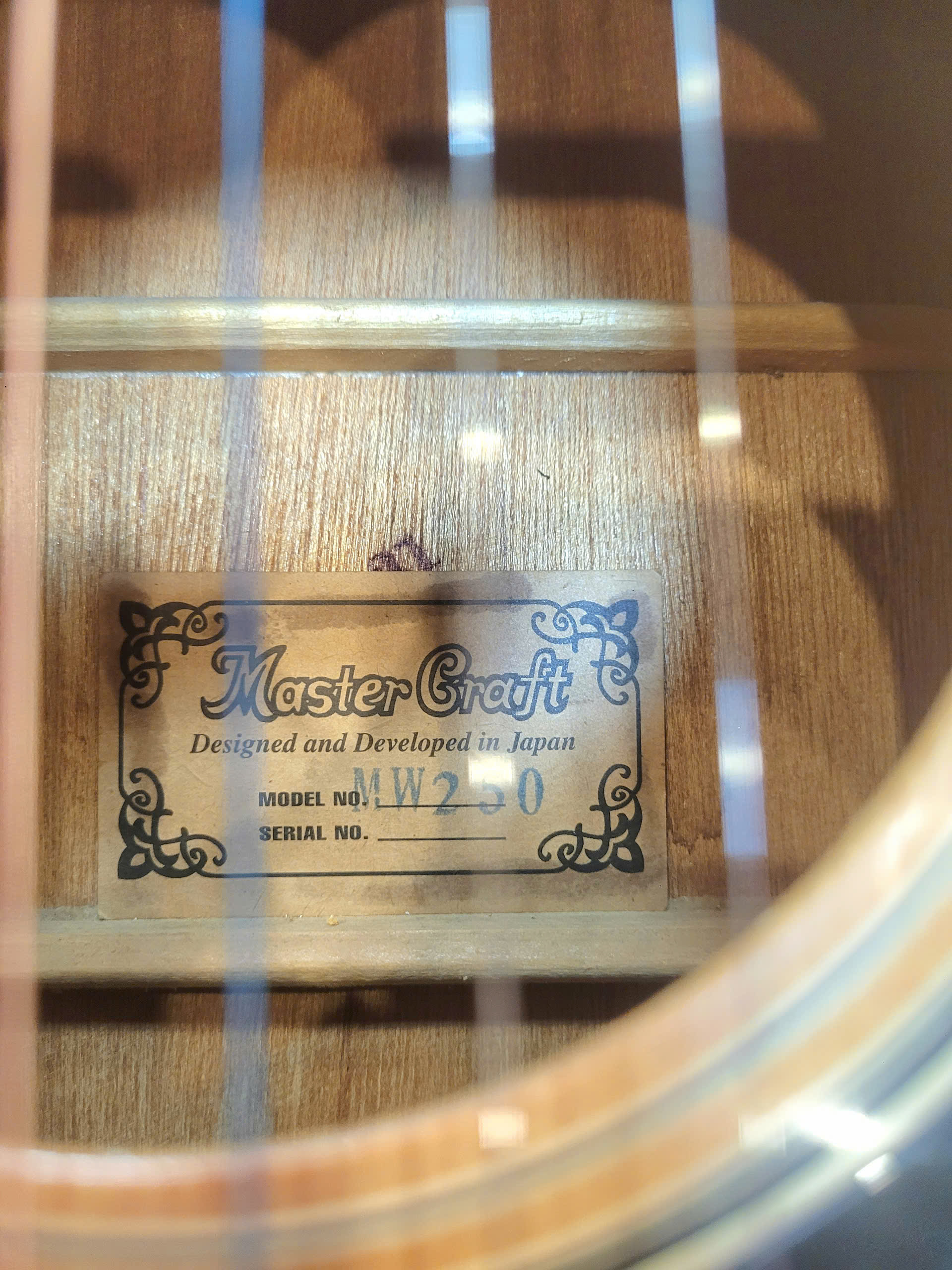 ĐÀN GUITAR ACOUSTIC MASTER CRAFT-MW250