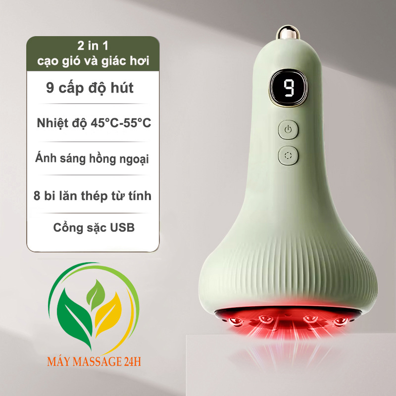 Máy giác hơi và cạo gió cầm tay