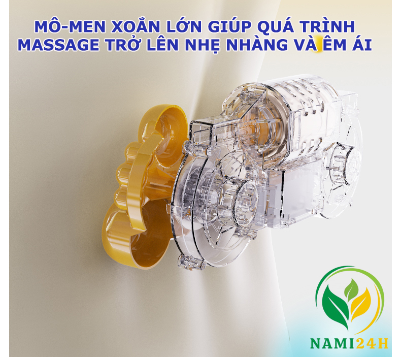 Máy mát xa cổ và lưng hồng ngoại đa năng
