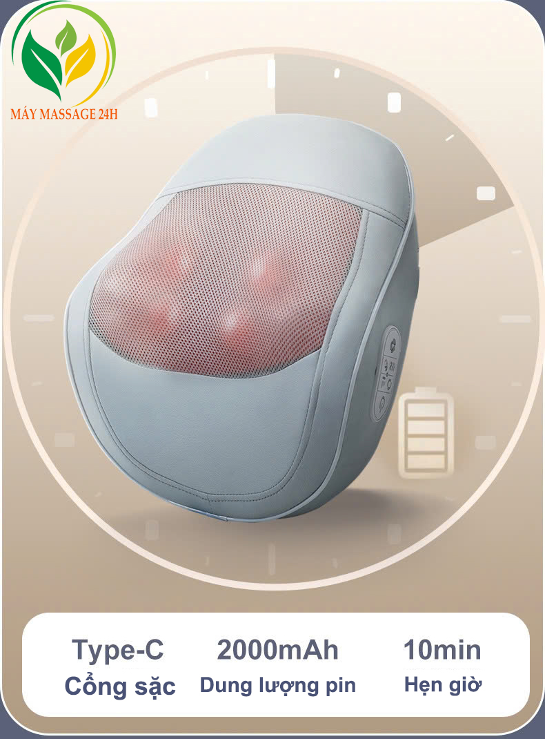 gối mát xa cổ vai gáy