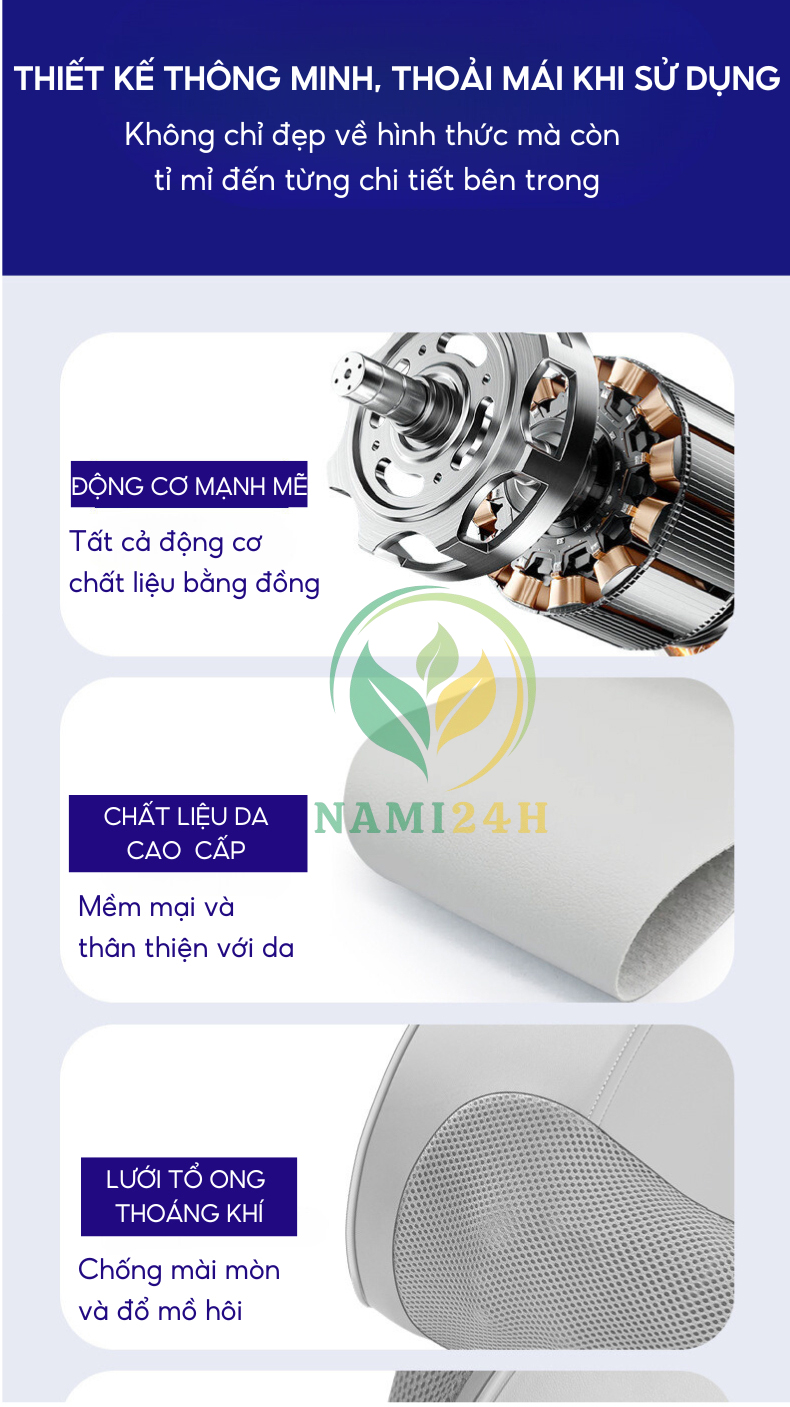 Gối massage hồng ngoại cổ vai gáy