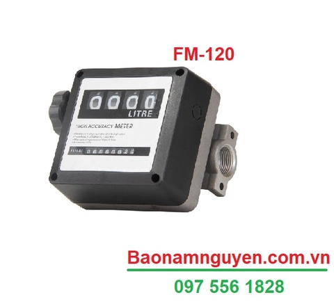 Đồng hồ đo dầu FM-120 – Thiết bị đo lưu lượng dầu Diesel chính xác, bền bỉ và dễ sử dụng