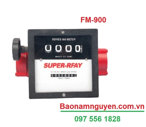 Đồng hồ đo dầu FM-900 – Đồng hồ đo lưu lượng Diesel cơ khí bền bỉ, dễ sử dụng