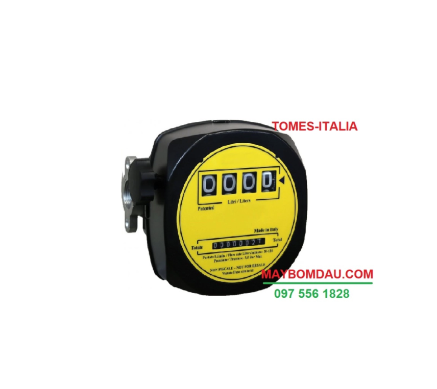 ĐỒNG HỒ ĐO DẦU TOMES DCTL0245 – Đồng hồ đo lưu lượng Diesel cơ khí