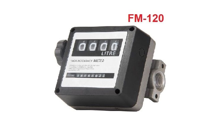 Đồng hồ đo lưu lượng xăng dầu cơ học FM 120 – Giải pháp đo nhiên liệu chính xác, bền bỉ và tiết kiệm