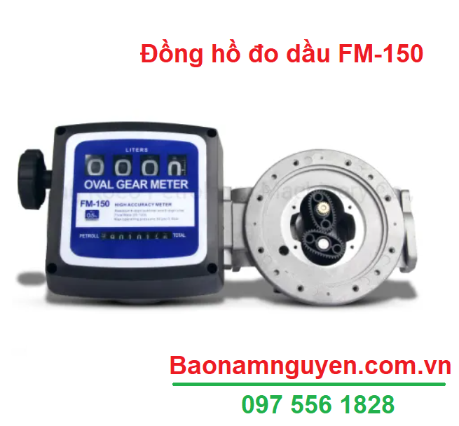 Đồng hồ đo dầu FM-150 – Đồng hồ đo lưu lượng dầu Diesel chính xác