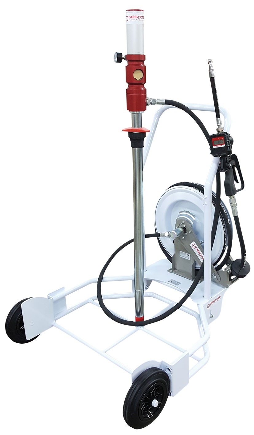 Bộ bơm bôi trơn di động + cuộn ống KNCE-200