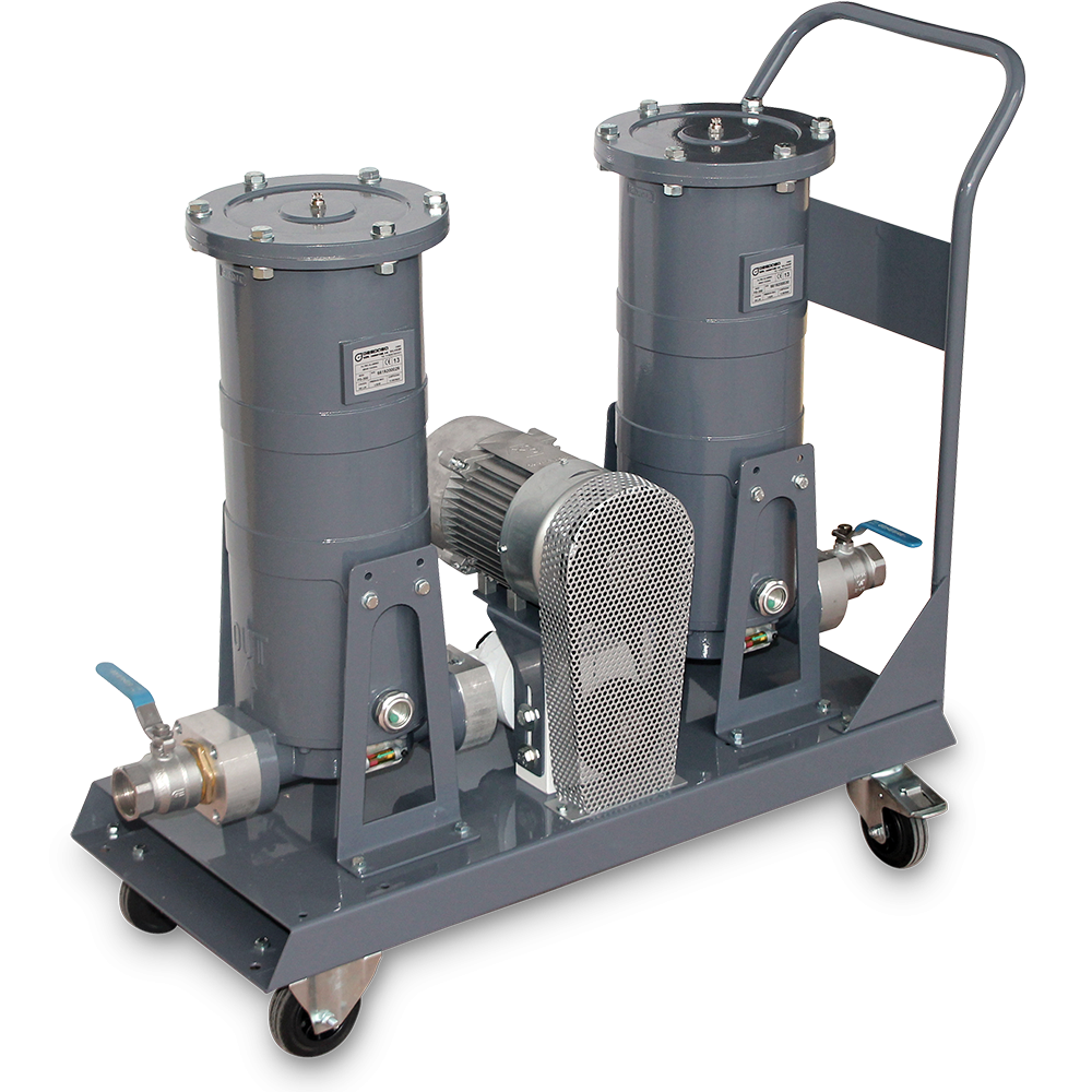 Bộ Lọc Nhiên Liệu Kép Di Động FG-300x2 EExd Kết Hợp Bơm BAG-800 | Gespasa Tây Ban Nha