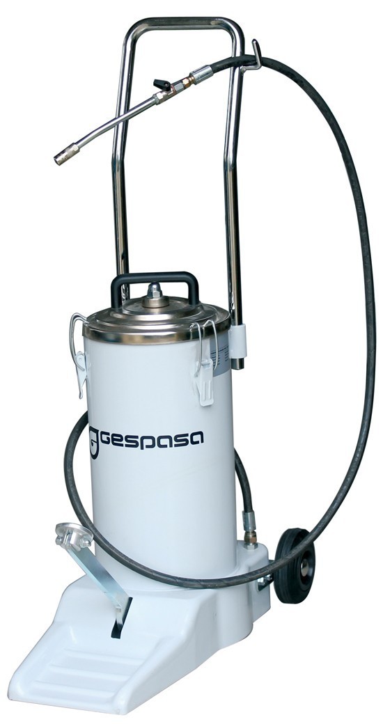 Bộ Bơm Mỡ Đạp Chân EP-16 | Áp Suất Cao 350–400 bar | Bình 16 kg