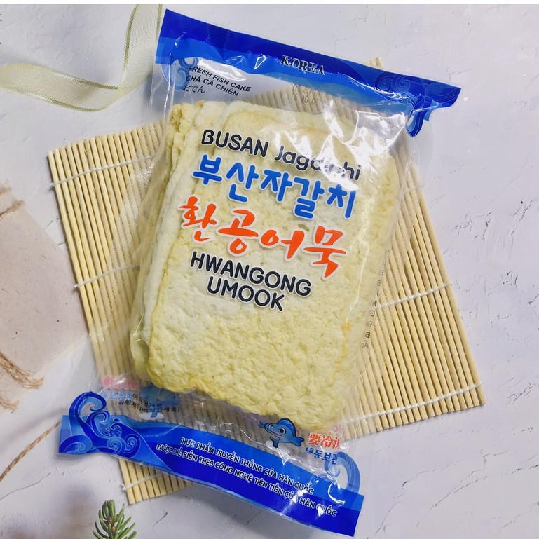 Món ngon từ Chả cá Hàn Quốc Busan dạng lát