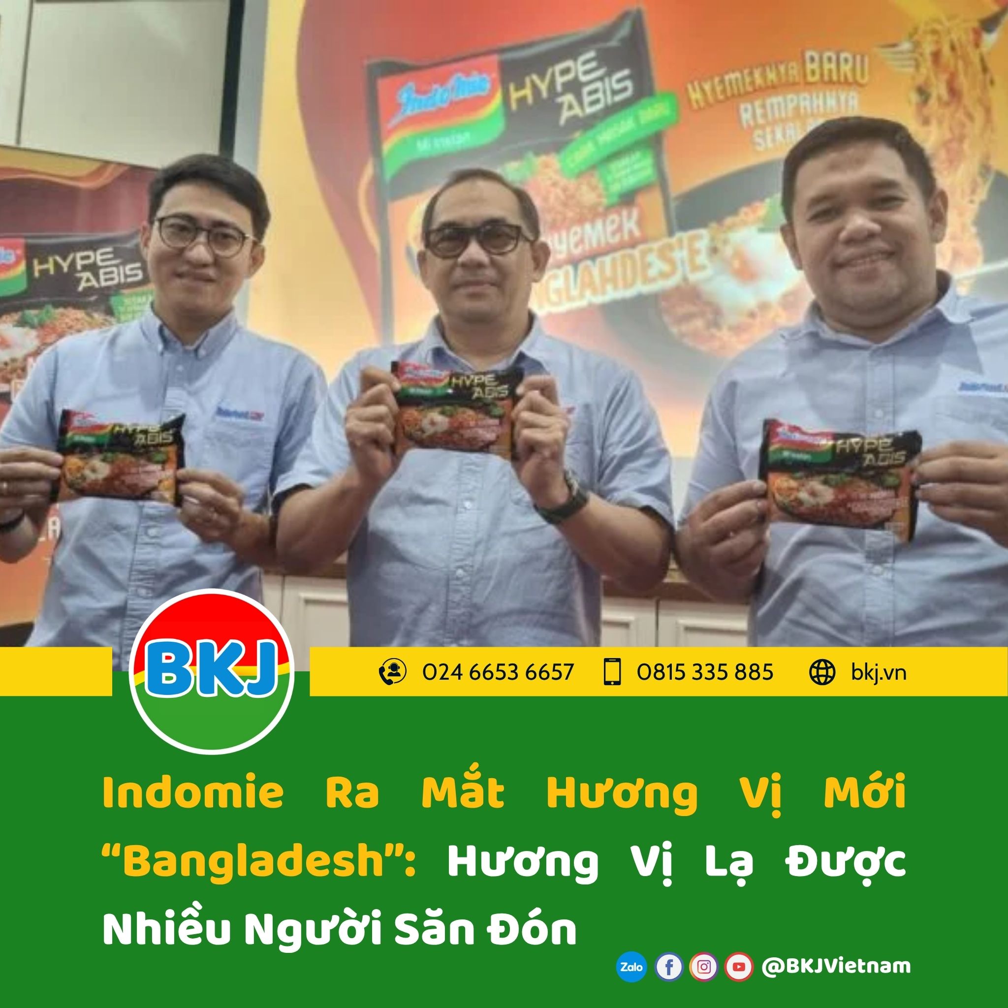 Indomie Ra Mắt Hương Vị Mới “Bangladesh”: Hương Vị Lạ Được Nhiều Người Săn Đón