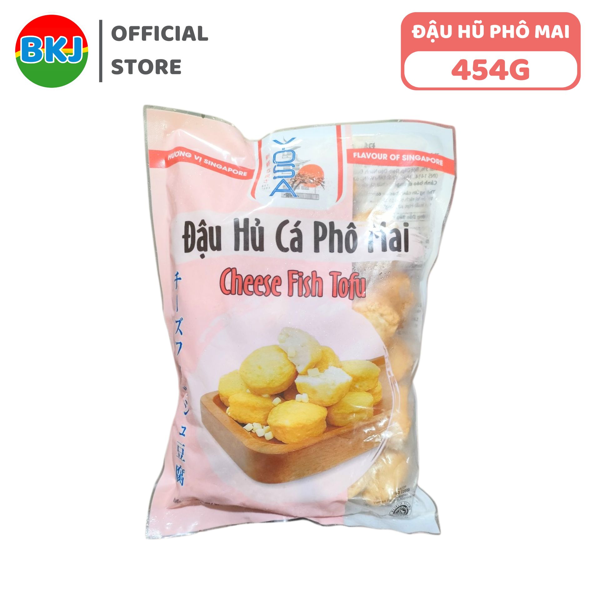 Đậu Hũ Cá Phô Mai YOSA 454g
