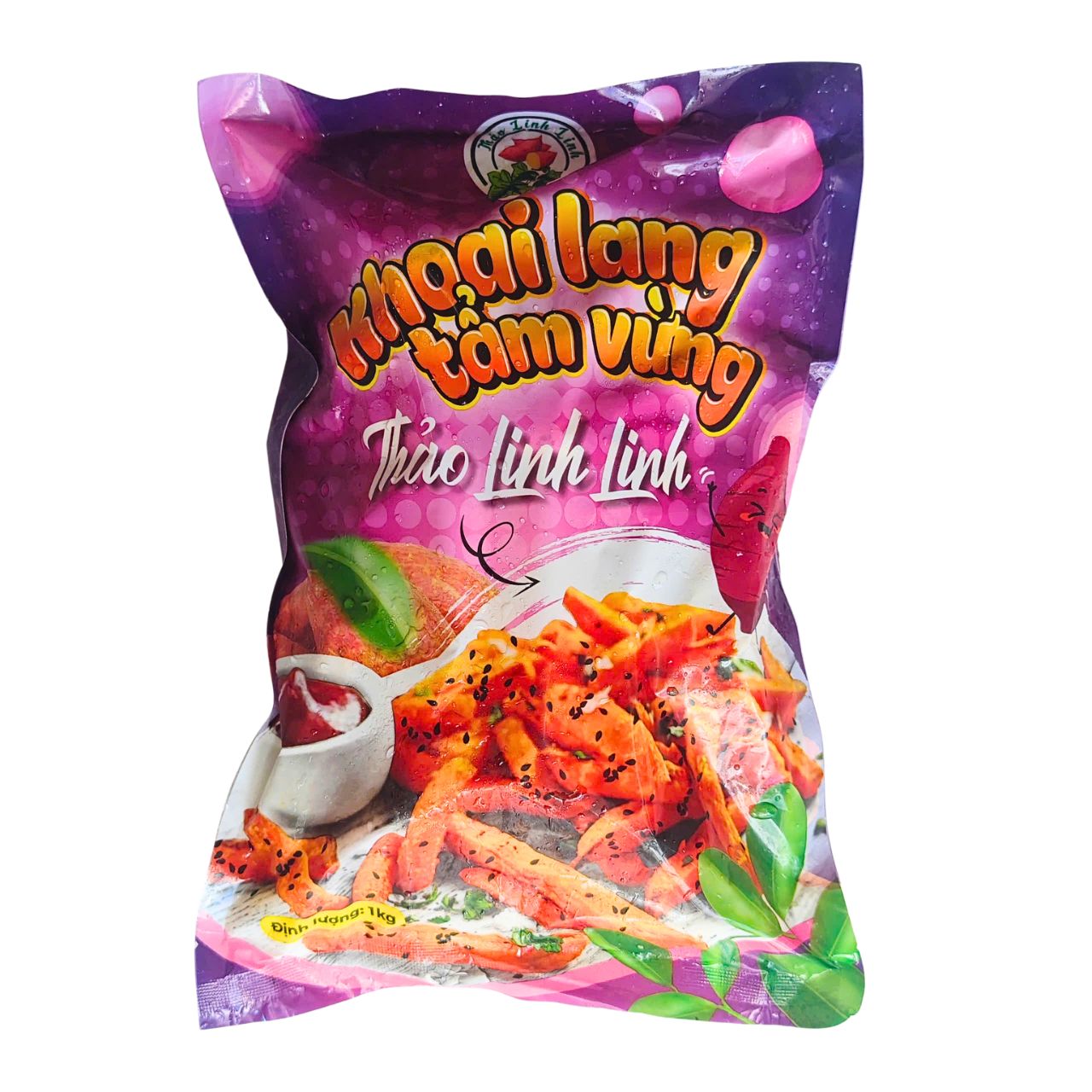 Khoai Lang Thanh Tẩm Vừng Thảo Linh Linh 1kg