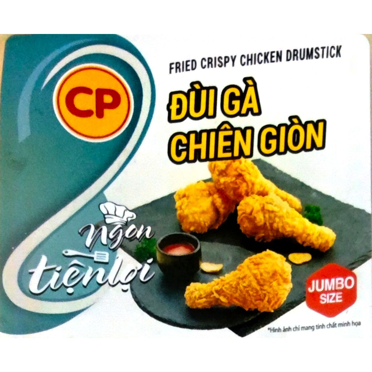 Đùi Gà Chiên Giòn CP Túi 1,6kg (10 chiếc)