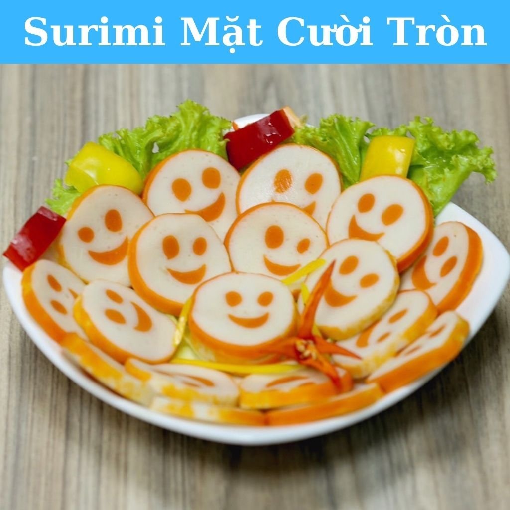 Viên Surimi Mặt Cười Tròn Đạt Phượng 350g