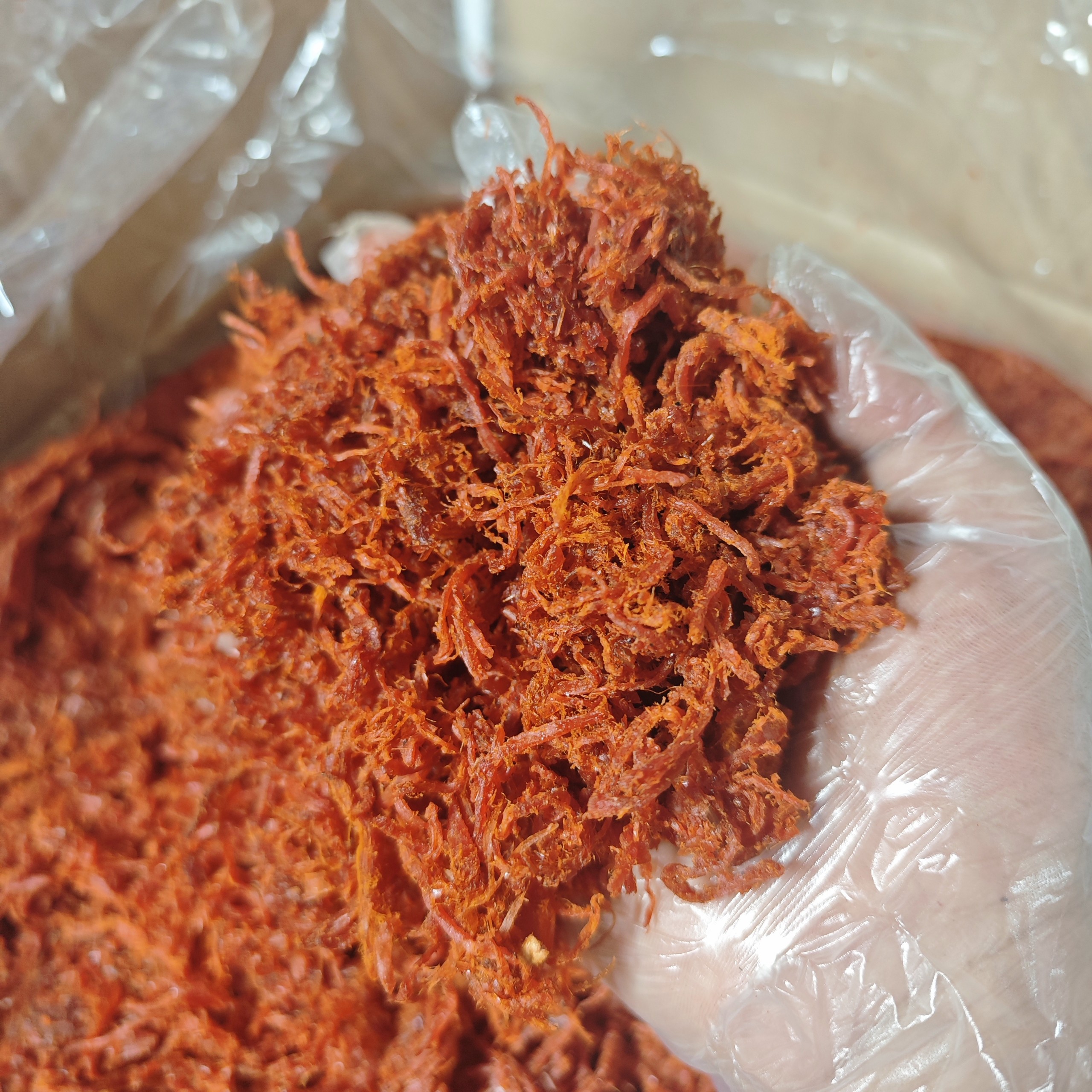 Khô Bò Xé Sợi (Gà Giả Bò) Gia Long Ký 1kg
