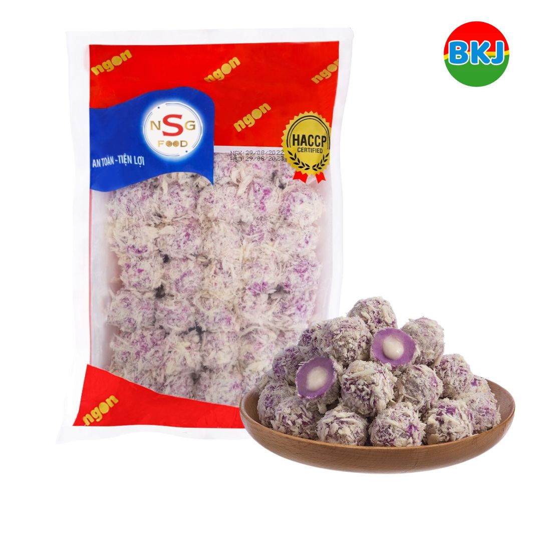 Viên Hải Sản Khoai Môn Mayonnaise Ô Ngon 500g (40v)