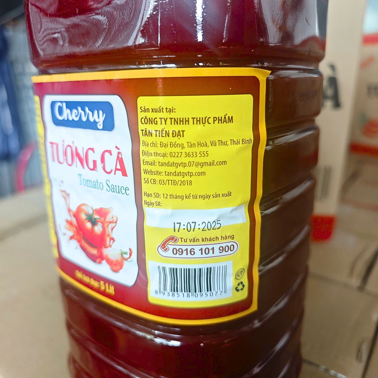 Tương Cà Cherry 5L