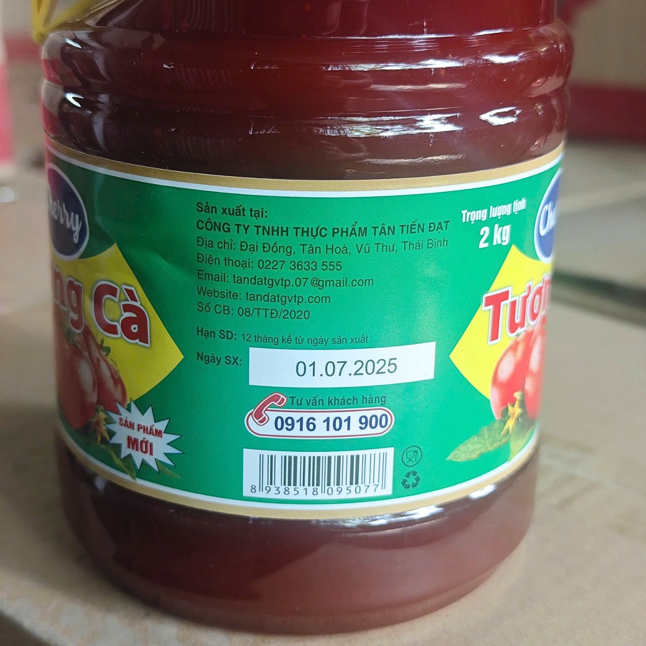 Tương Cà Cherry 2L