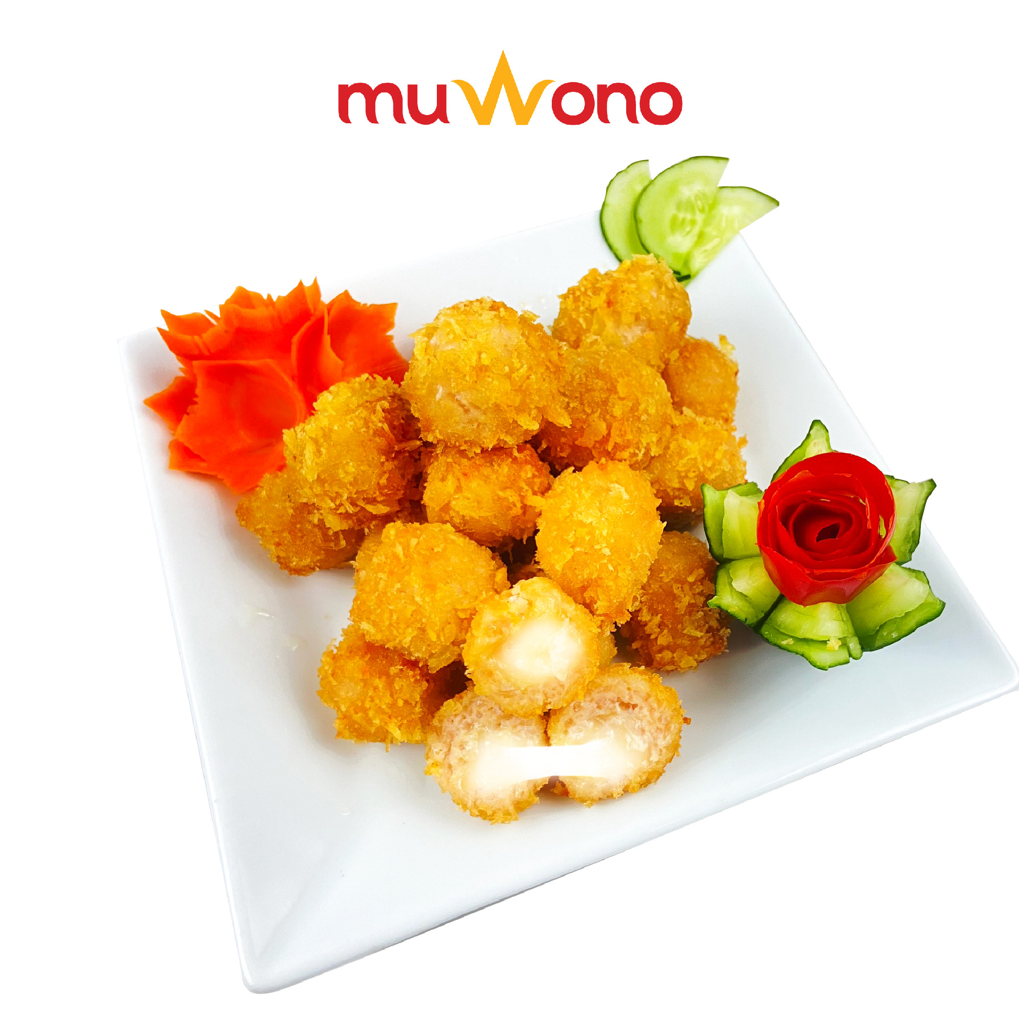Nem viên nhân phô mai Muwono 300g (15 viên to)