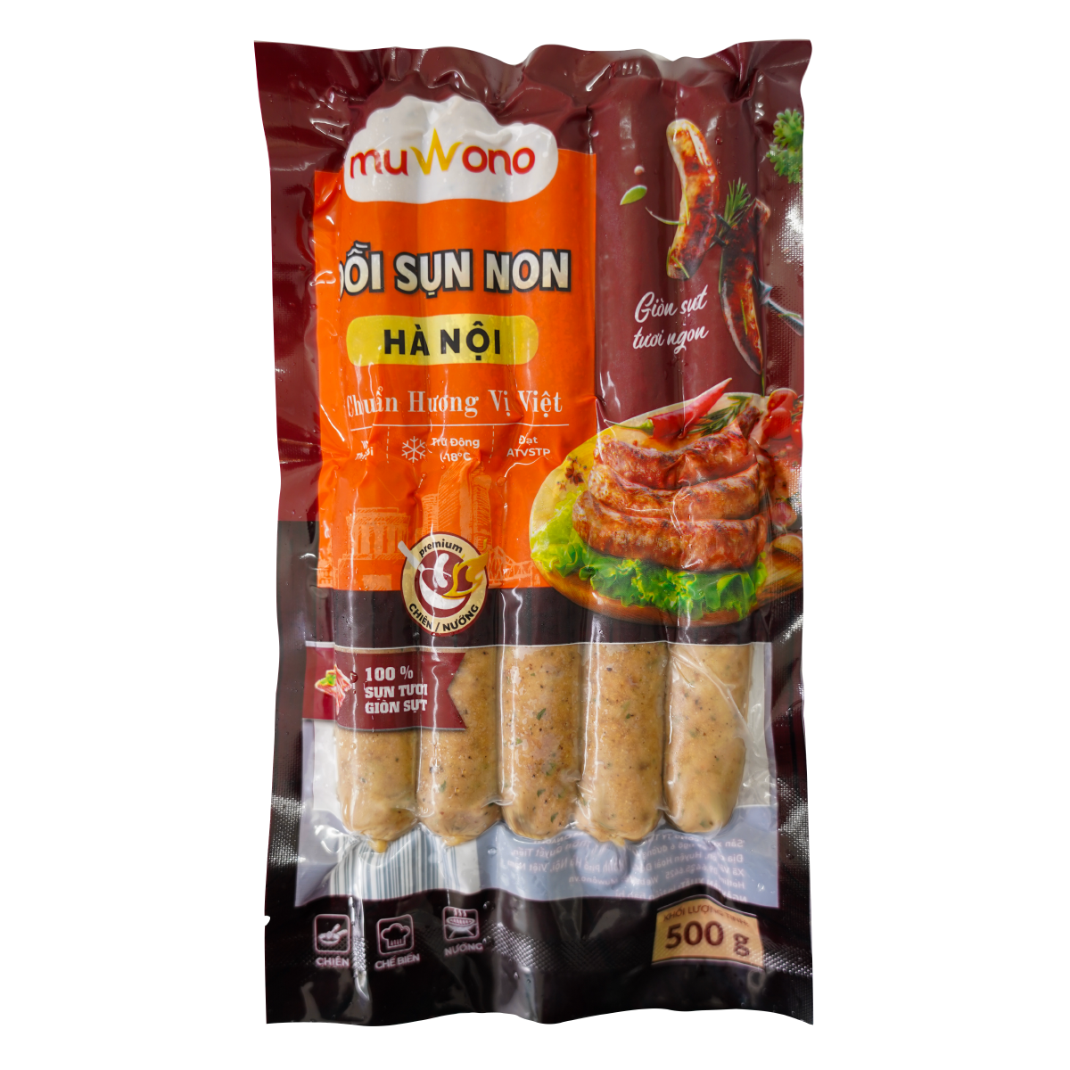 Dồi Sụn Non Hà Nội Muwono 500g