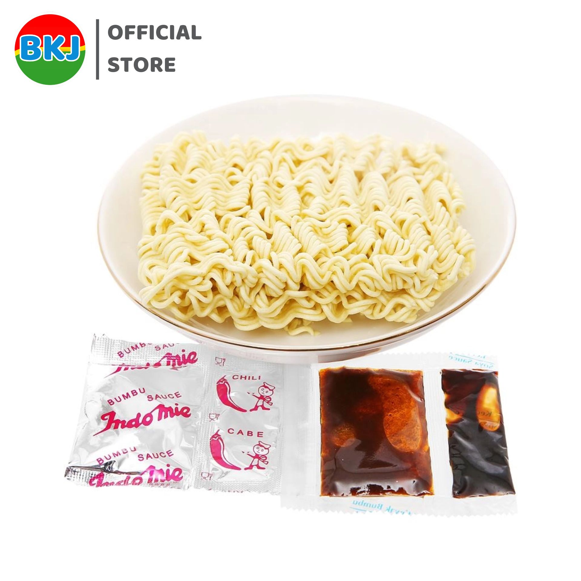 Thùng 40 Gói Mì trộn Indomie Vị Bò Cay 91g