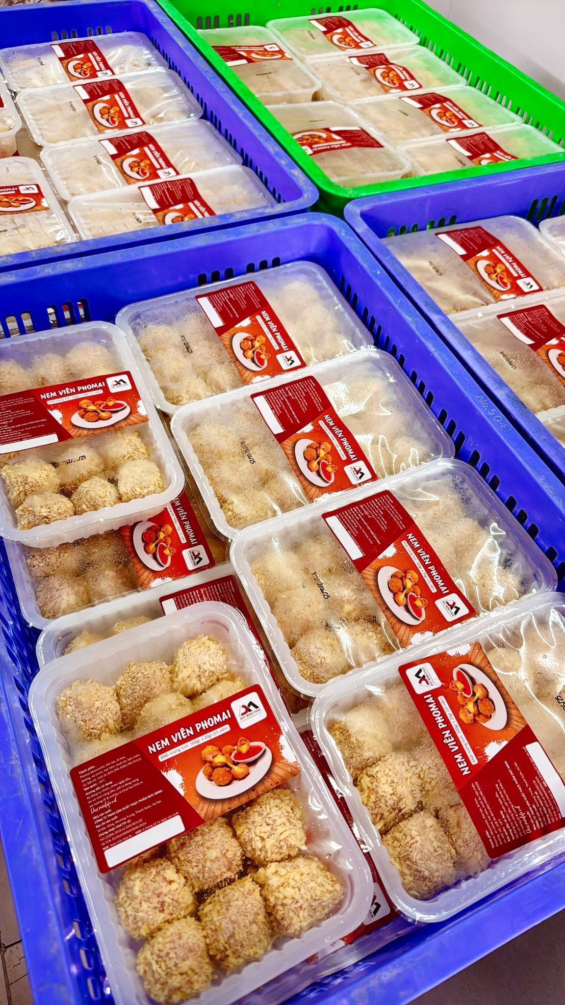 Nem Viên Phô Mai Đức Minh 500g (15 viên)