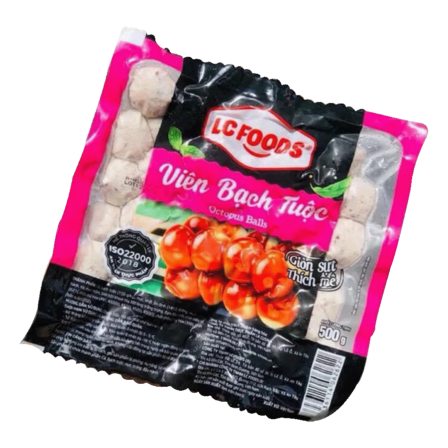 Viên Bạch Tuộc Thượng Hạng LC Foods 500g