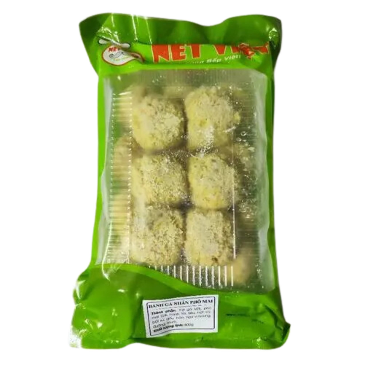 Bánh Gà Nhân Phô mai Nét Việt 800g (18 chiếc)