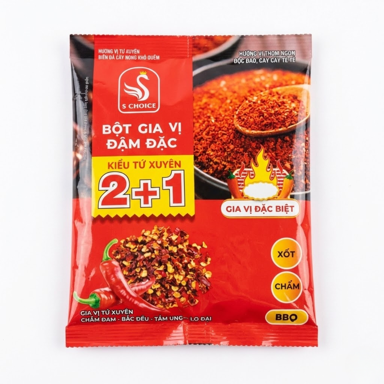 Bột Ớt Tứ Xuyên 2in1 Lạp Xưởng Nướng Đá JJ 100g