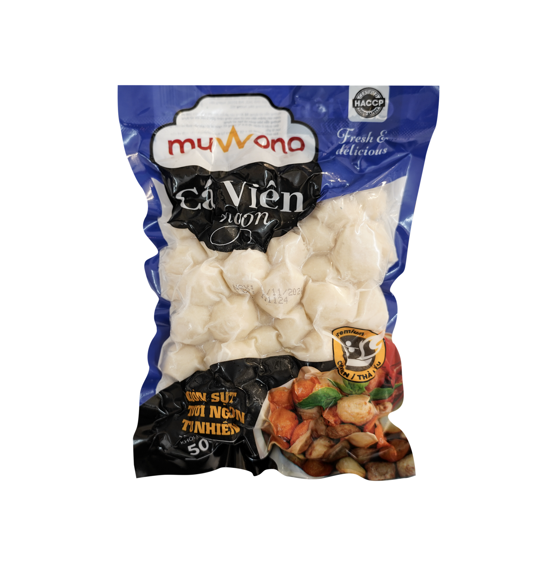 Cá viên Muwono 500g (80 Viên)