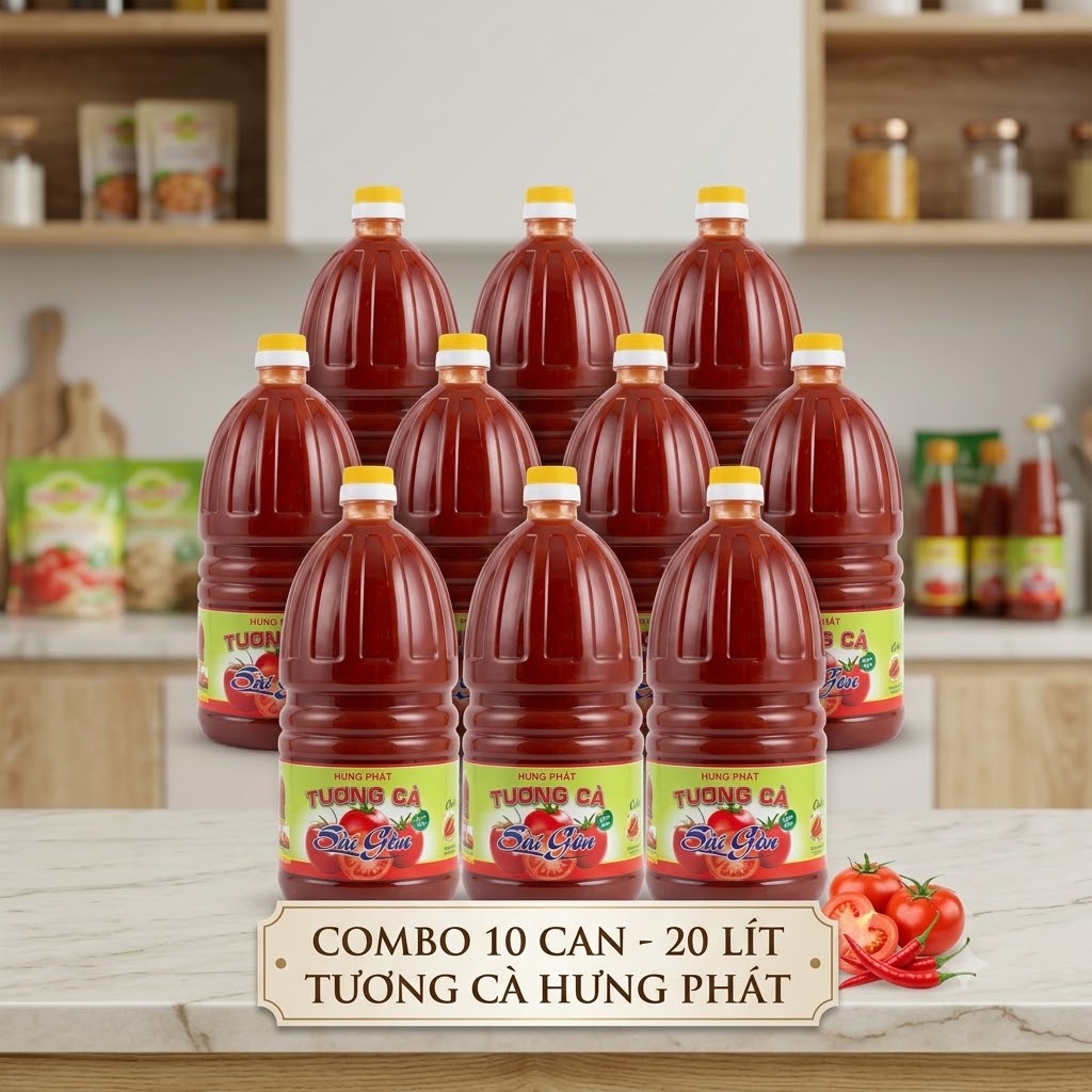 Tương Cà Sài Gòn Hưng Phát 2L (6 can/thùng)