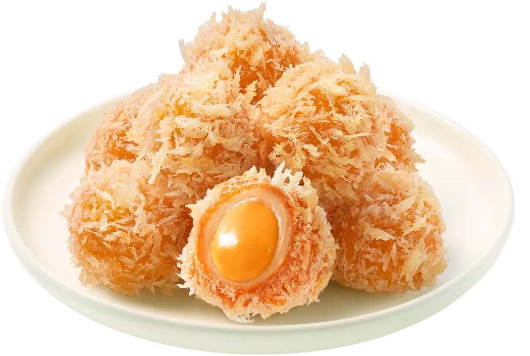 Hải Sản Tẩm Bột Xù Cam Sốt Mayonnaise Ô Ngon Khay 450g (40 Viên)