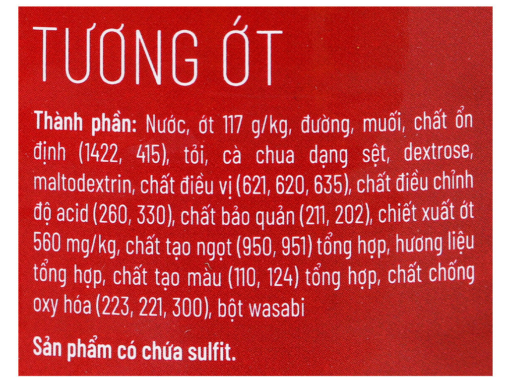 Tương ớt Chinsu Professional can 2.1kg